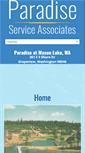 Mobile Screenshot of paradise-service-associates.org